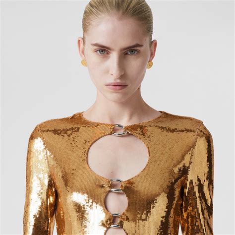 burberry chain dress